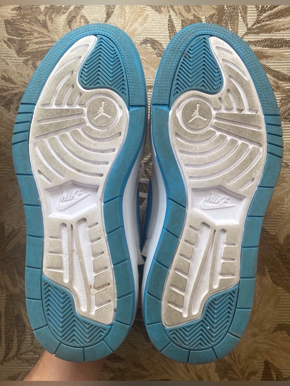 Nike Air Jordan 1 Elevate High White Dark Powder Blue Women’s 8 - Picture 7 of 8